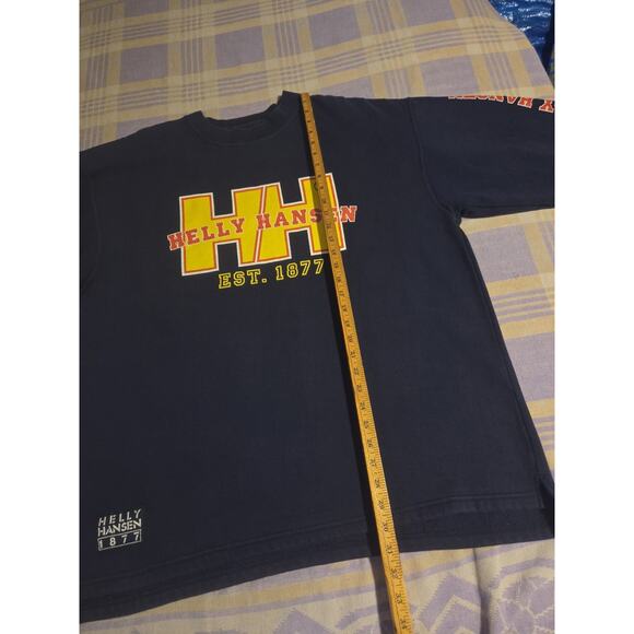 VTG Helly Hansen Pullover Sweatshirt Mens XL WuTang Rare 90s Y2K 1877 Oversized - Picture 7 of 7